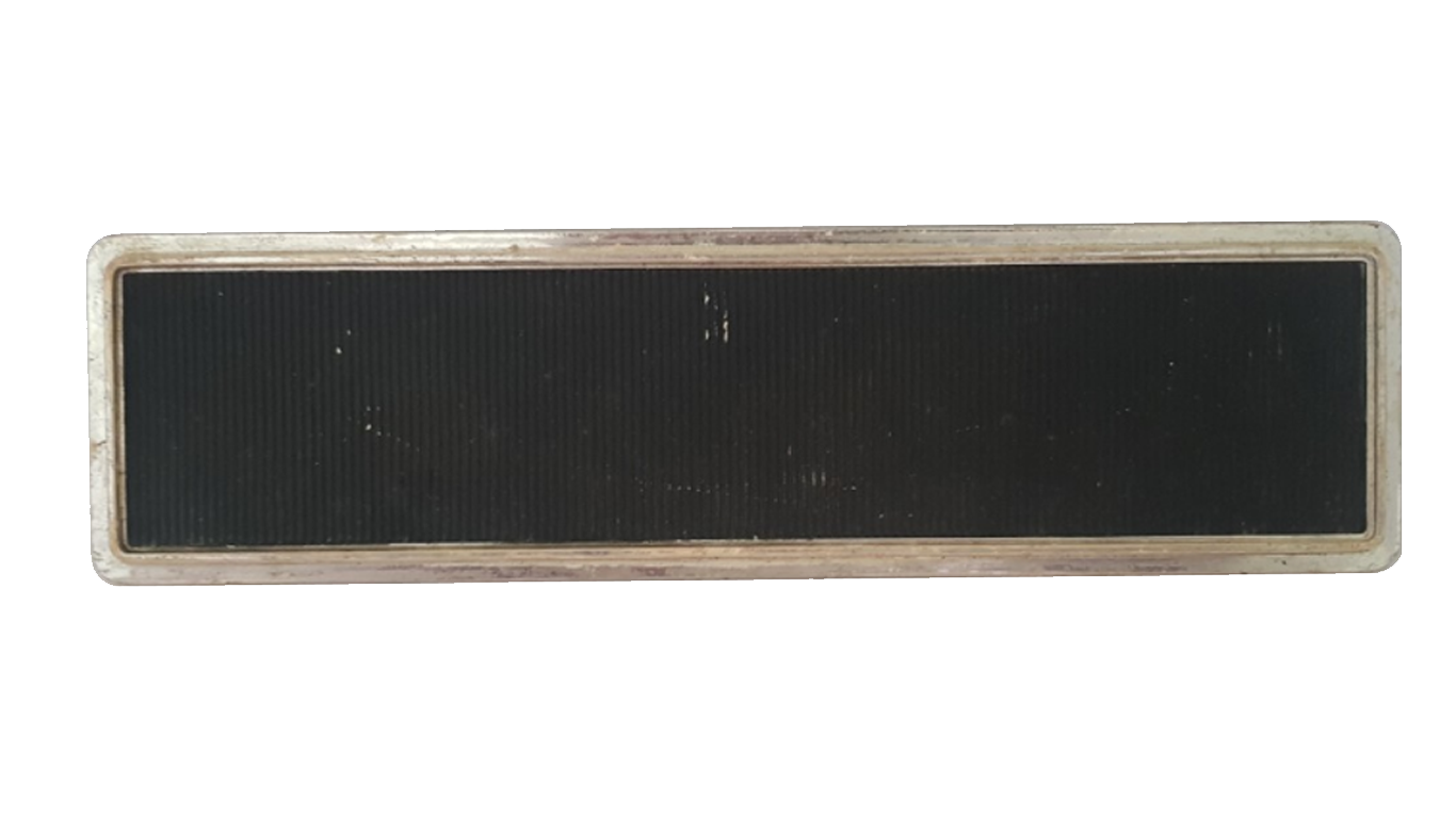 Radio Blanking Plate, Vertical Stripe Type